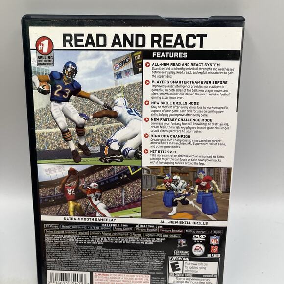 Madden NFL 08 (PlayStation 2) Complete - Picture 4 of 7
